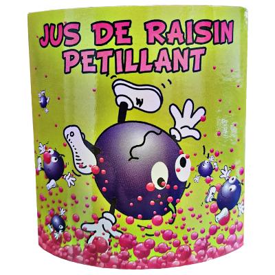 Jus de Raisin Pétillant - Sans Alcool - Pineau d'Aunis - Étiquette avant