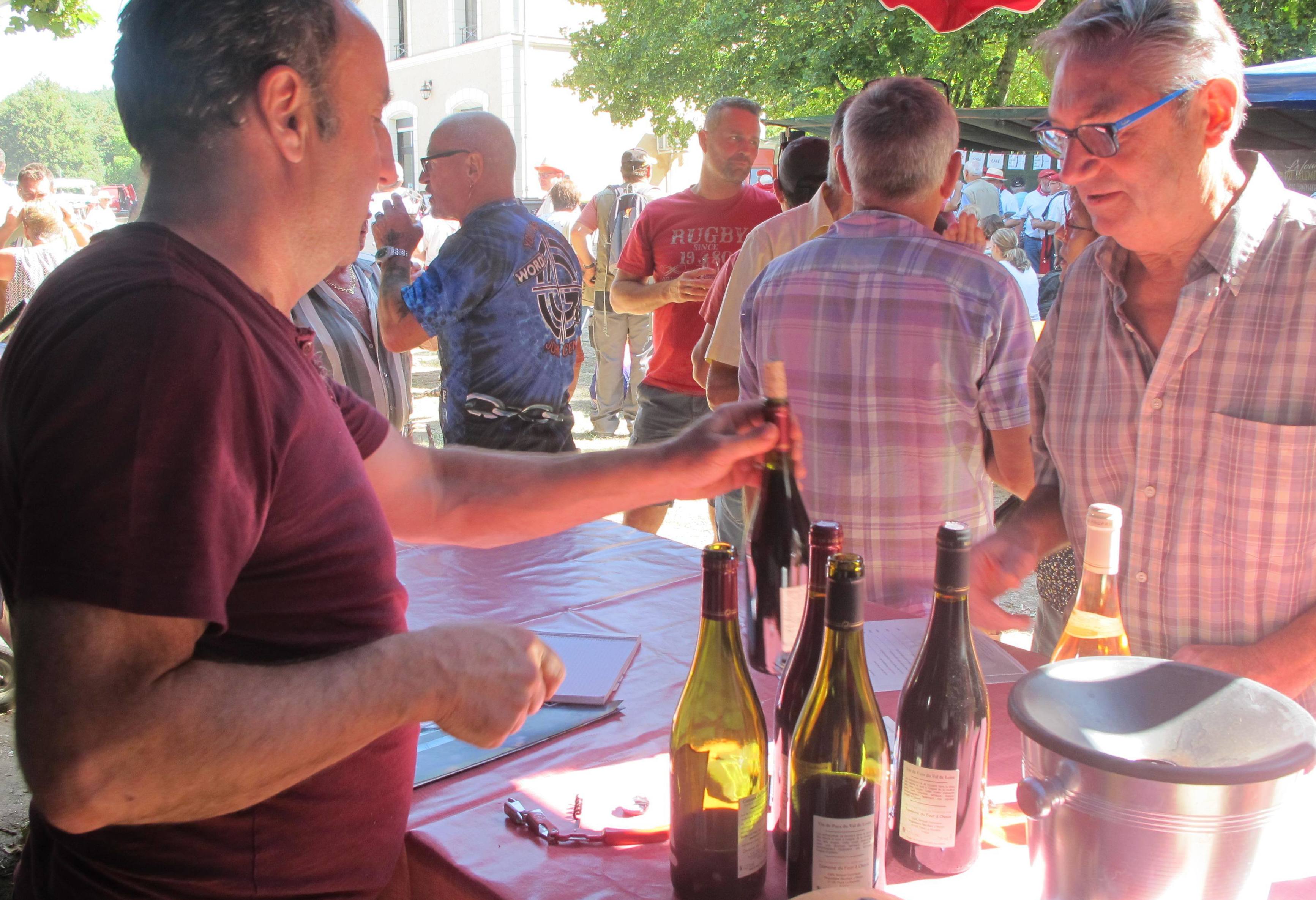 Foire aux Vins et Brocante de Thor Stand Dominique Norguet