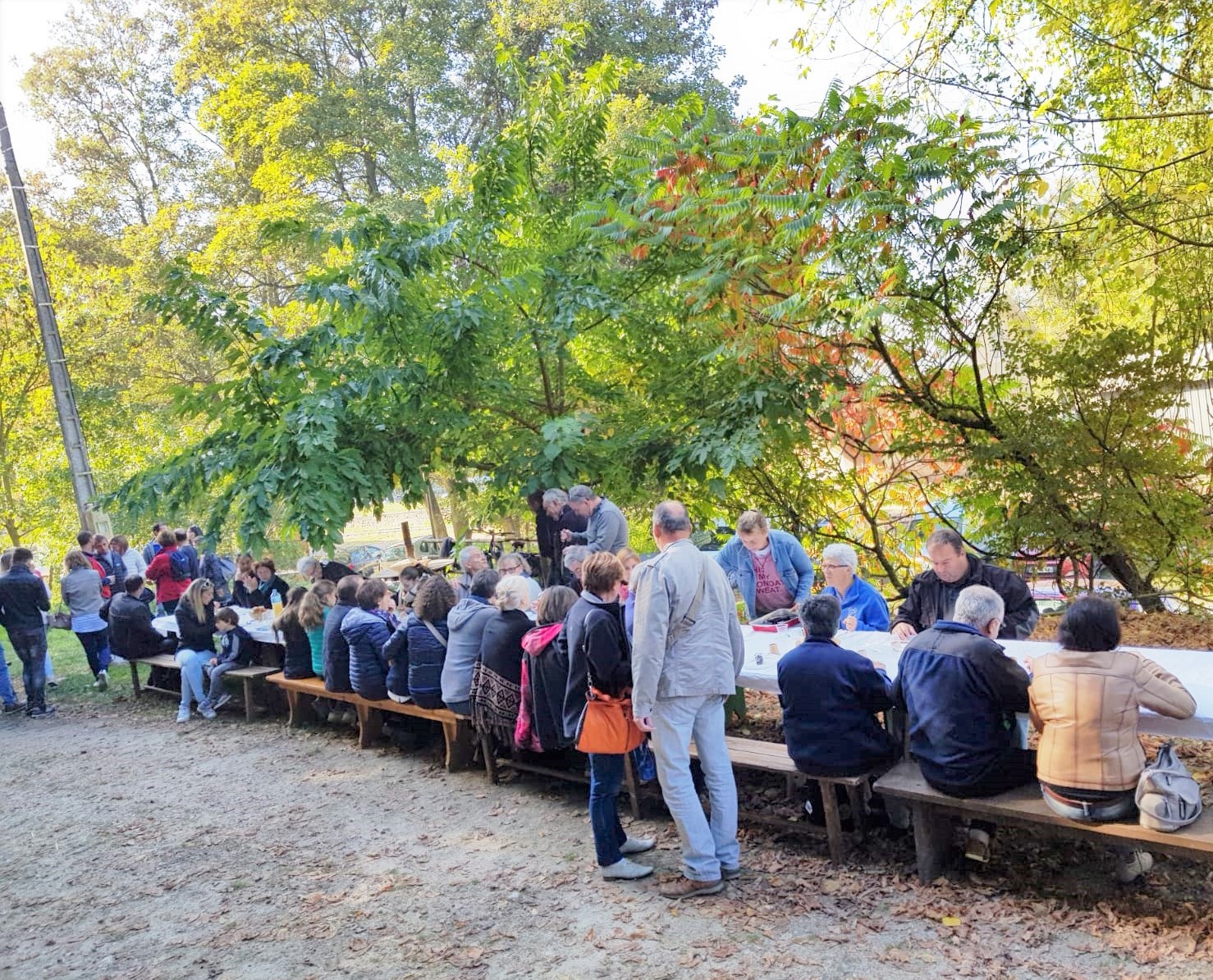 La fte de la Bernache Repas