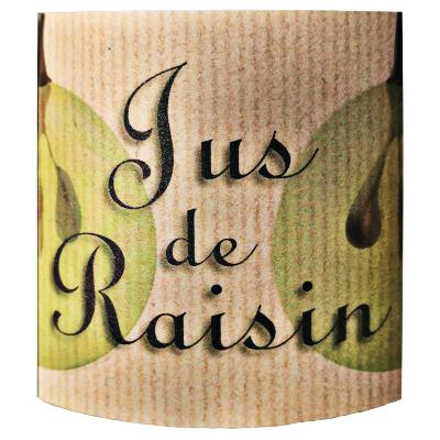 Jus de Raisin Nature - Sans Alcool - Pineau d'Aunis - tiquette avant